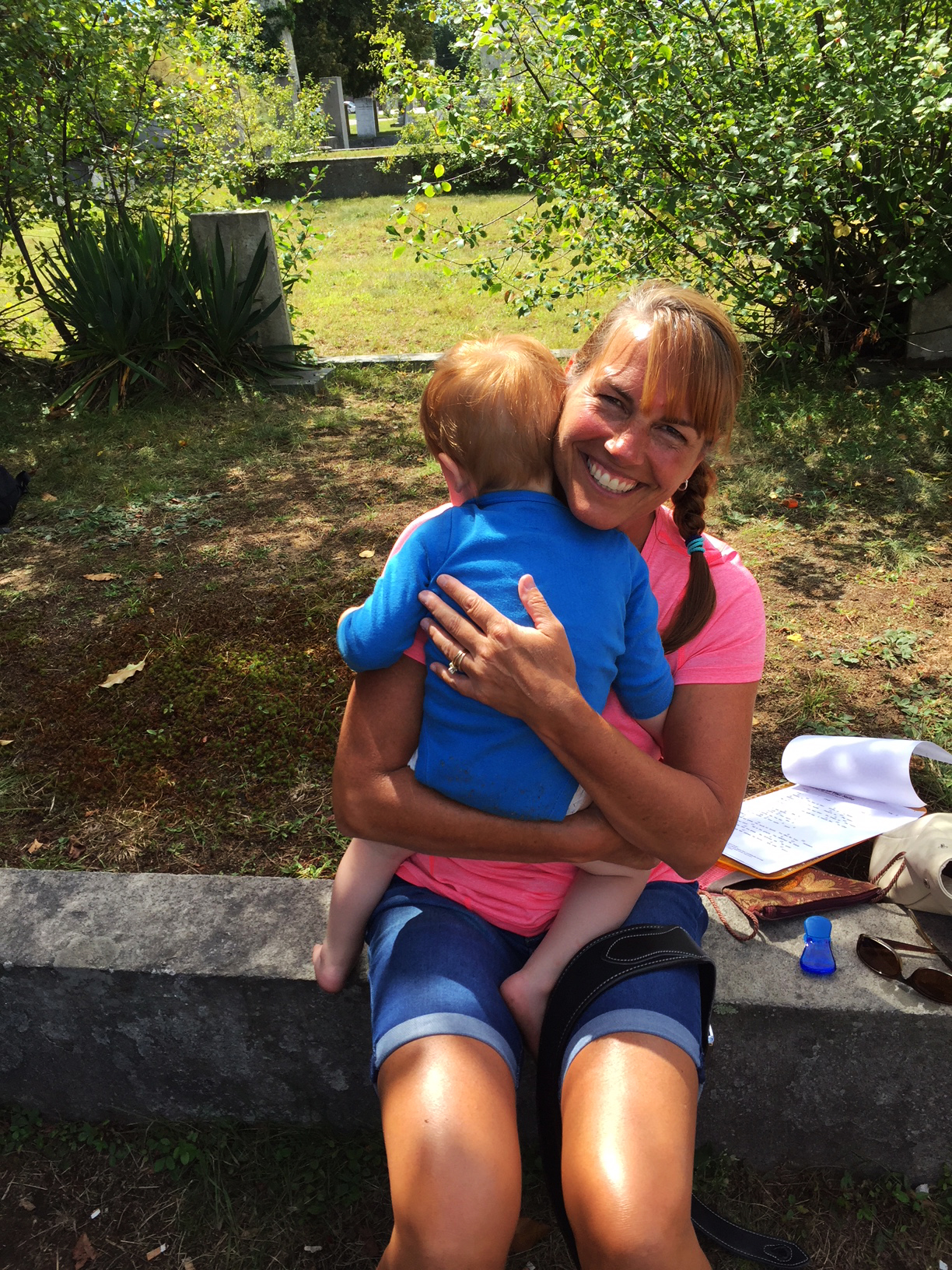 Photo of Dawn Longval in park in Laconia, NH
